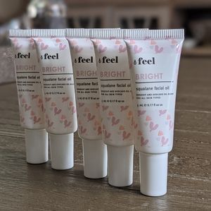 Feel Bright squalane facial oil Travel size X5